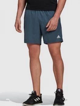 Image of adidas Run It Short Pb, Navy, Size S, Men
