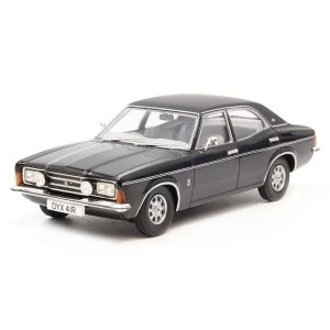 Image of Ford Cortina Mk3 2000E Black 1:43 Corgi Vanguard Model