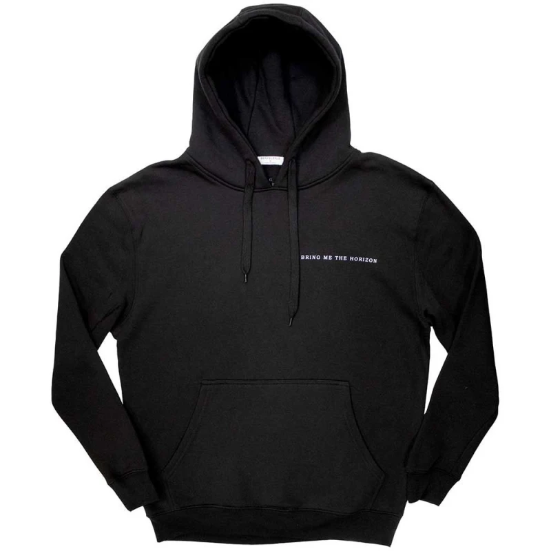 Image of Bring Me The Horizon Mens Flower Of Life Hoodie in Black Size: XL Black Male XL