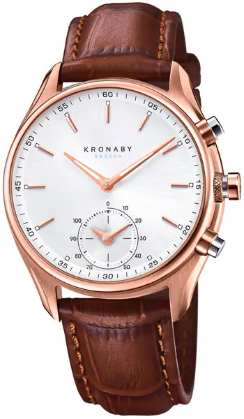Image of Kronaby Watch Sekel Smartwatch - Silver KRB-031