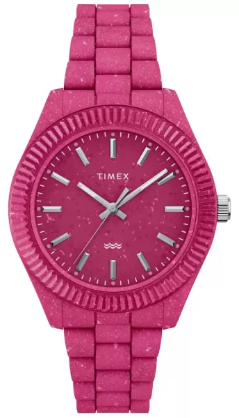 Image of Timex TW2V77200 Womens Legacy Ocean (37mm) Pink Dial / Pink Watch