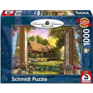 Image of Dominic Davison: View of the Cottage 1000 Piece Jigsaw Puzzle
