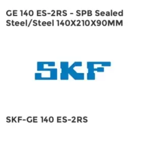 Image of GE 140 ES-2RS - SPB Sealed Steel/Steel 140X210X90MM