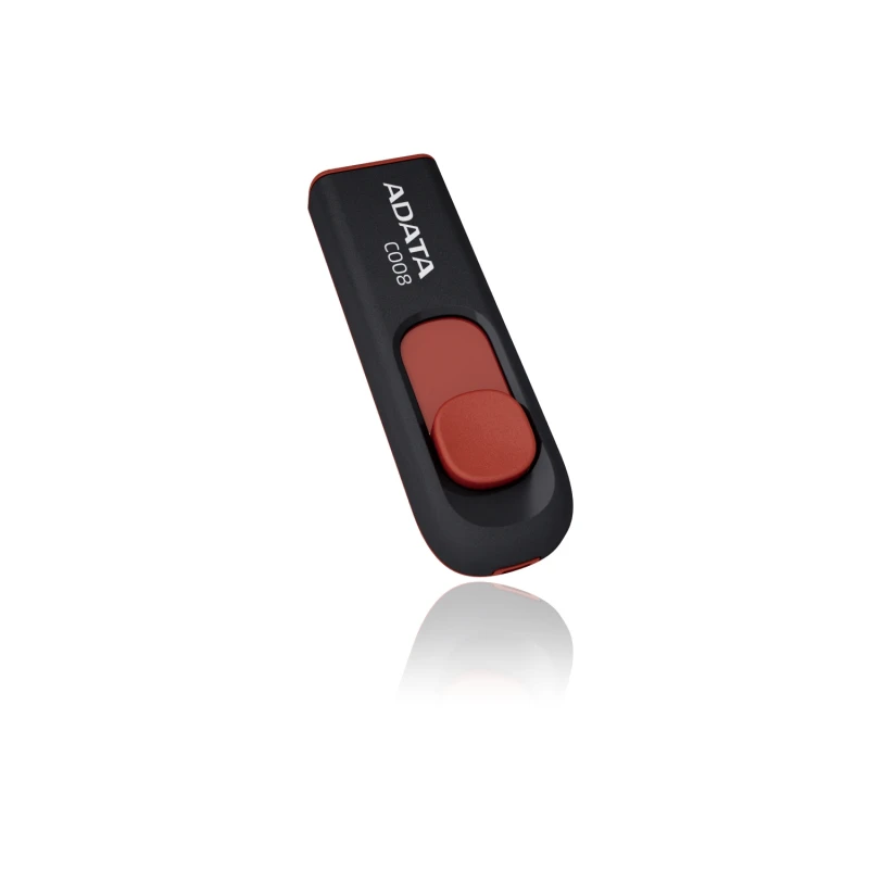 Image of ADATA 32GB C008 USB flash drive USB Type-A 2.0 Black. Red