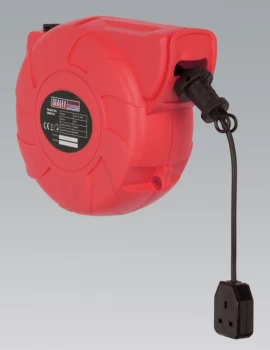 Image of Sealey CRM151 Cable Reel System Retractable 15mtr 1 x 230V Socket