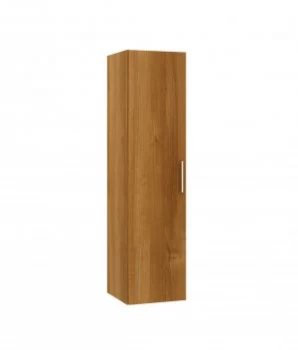 Image of Wickes Talana Walnut Tall Wall- Hung Unit with Full Door - 300mm