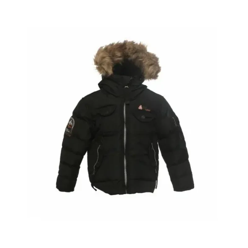 Image of Peak Mountain Children's ski jacket Peak Mountain Ecoflik Noir Male 3 ans ECOFLIK/3-8/NM-NOIR