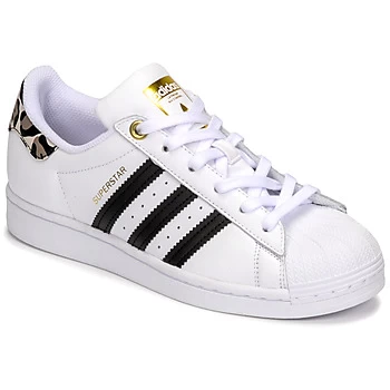 Image of adidas SUPERSTAR W womens Shoes Trainers in White,4.5,5.5,6,7,4,4.5,5,5.5,6,6.5,7