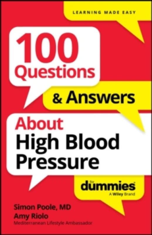 Image of 100 Questions & Answers About High Blood Pressure For Dummies Paperback / softback