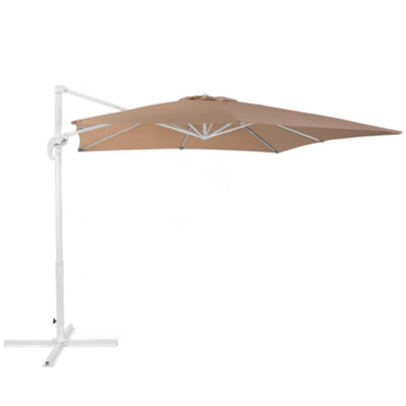 Image of Beliani Cantilever Parasol 250 Cm Monza Sand Beige