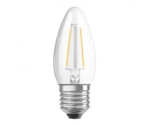 Image of Osram Parathom Dimmable 4.5W LED ES E27 Candle Very Warm White - (438798-590670)