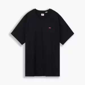 Image of Chesthit Big & Tall T-Shirt with Embroidered Logo and Crew Neck