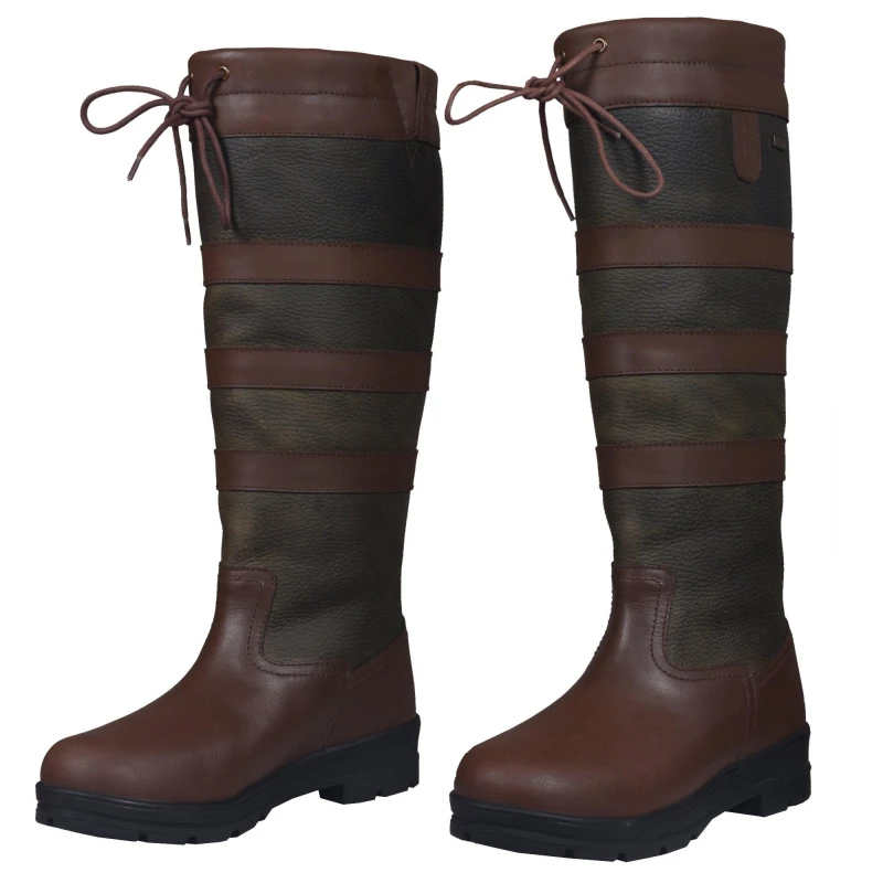 Image of Requisite Shelby Country Boots Adults Brown/Olive female 3 (36)