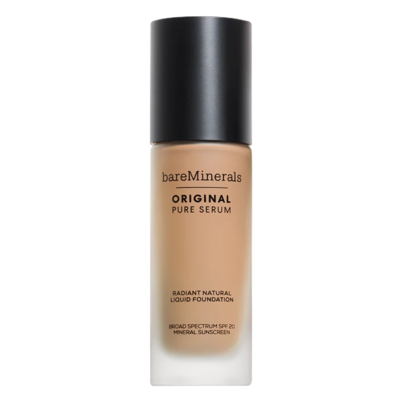 Image of bareMinerals Original Pure Serum Radiant Natural Liquid Foundation Mineral SPF20 30ml (Various Shades) - #||Light Neutral 2.5