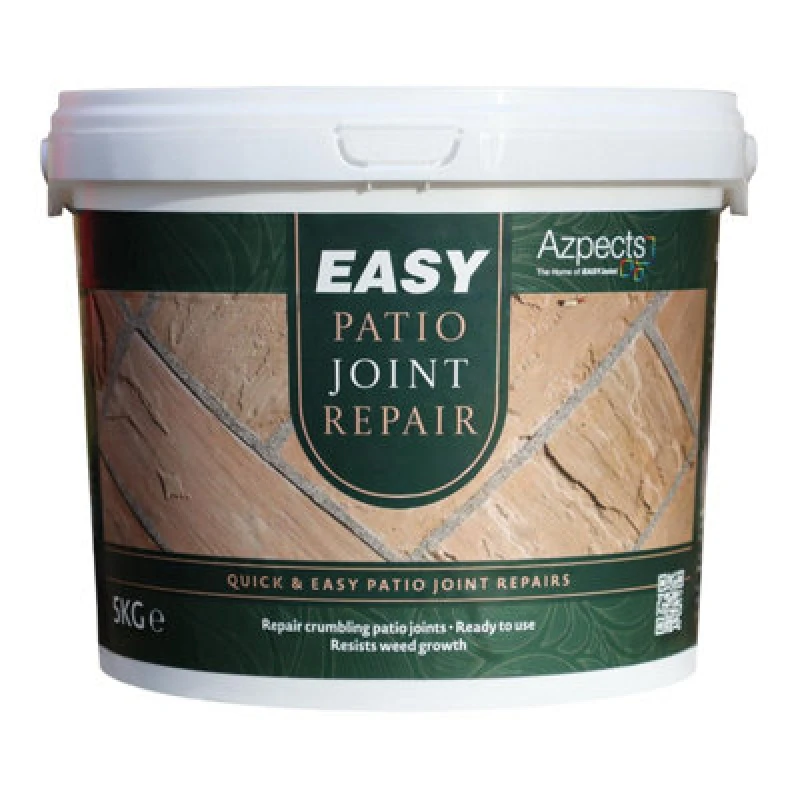 Image of EASYJoint Easypatio Patio Joint Repair Patios, Paths & Pavements 5Kg Tub Strong & Durable Water-Activated Ready Mixed Joint Filler