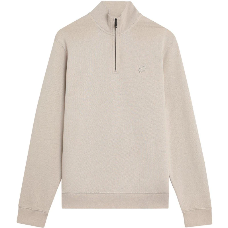 Image of Lyle and Scott Mens Quarter Zip Fleece Cove male XS