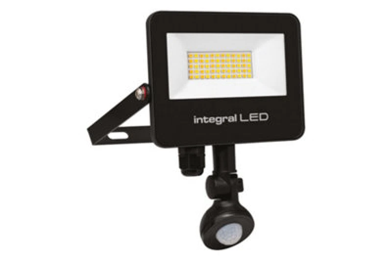 Image of Netlighting Super Slim 2 Floodlight IP67 2000LM 20W Tuya 300040006500K PIR 120° Non Dimmable 100LMW Black Black