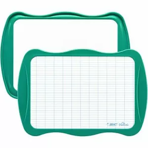 Image of Bic Velleda Eco Board 210 x 310mm Green Frame Marker and Eraser 967261