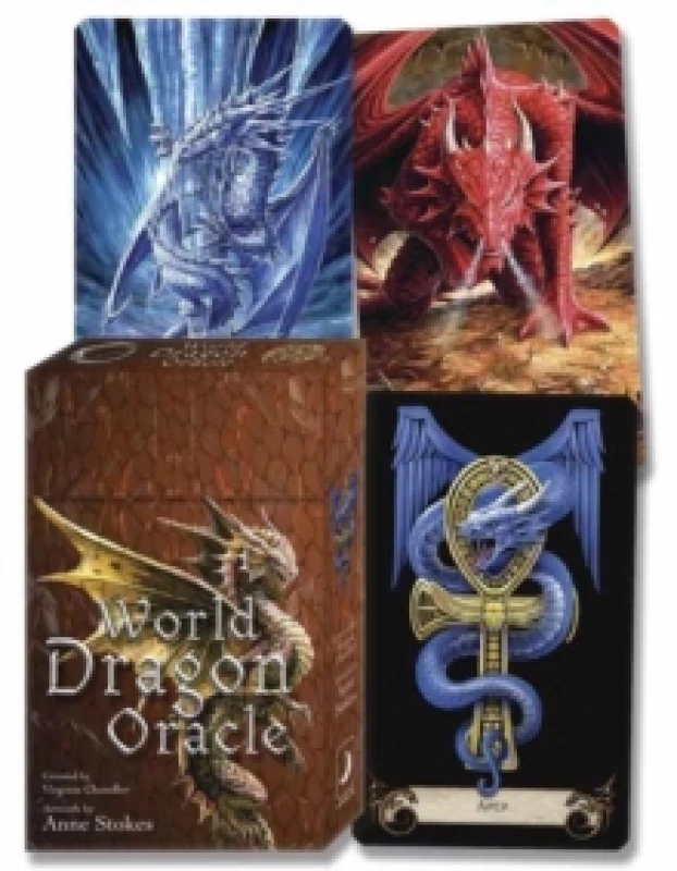 Image of World Dragon Oracle : 28 Cards & 128-Page, Color Guidebook Kit