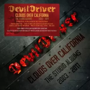 Image of DevilDriver Clouds over California: The studio albums 2003-2011 CD multicolor