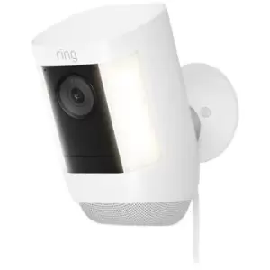 Image of ring Spotlight Cam Pro - Plug-In - White 8SC1S9-WEU2 WiFi IP CCTV camera 1920 x 1080 p