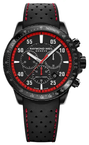 Image of Raymond Weil 8570-BKR-05240 Mens Tango 300 Chronograph Watch