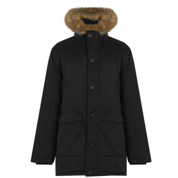Image of Howick Tynemouth Parka Jacket - Black