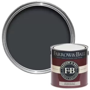 Image of Farrow & Ball Modern Eggshell Paint Off-Black - 2.5L
