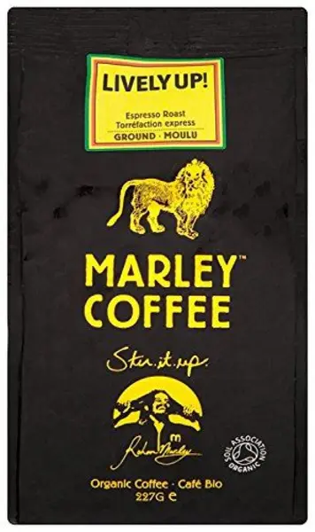 Image of Marley Lively Up Espresso Roast Ground Coffee 227g