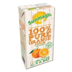 Image of Sunmagic 1 Litre Pure Orange Juice Drink Pack of 12 471011