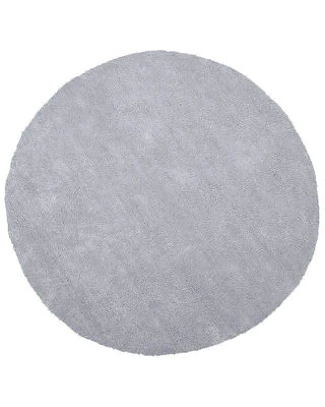 Image of Beliani Shaggygy Rug Demre Light Grey 140 Cm
