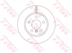 Image of TRW Brake disc BMW,MINI DF6799 34116799347,34116866295,6799347 Brake rotor,Brake discs,Brake rotors 6866295,34116799347,34116866295,6799347,6866295