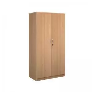 Image of Systems double door cupboard 2000mm high - beech