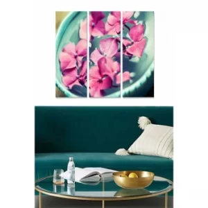 Image of MDF217421116 Multicolor Decorative MDF Painting (3 Pieces)