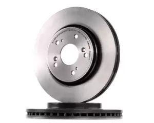 Image of BREMBO Brake disc 09.A866.11 Brake rotor,Brake discs HONDA,CR-V III (RE),CR-V IV (RM_)