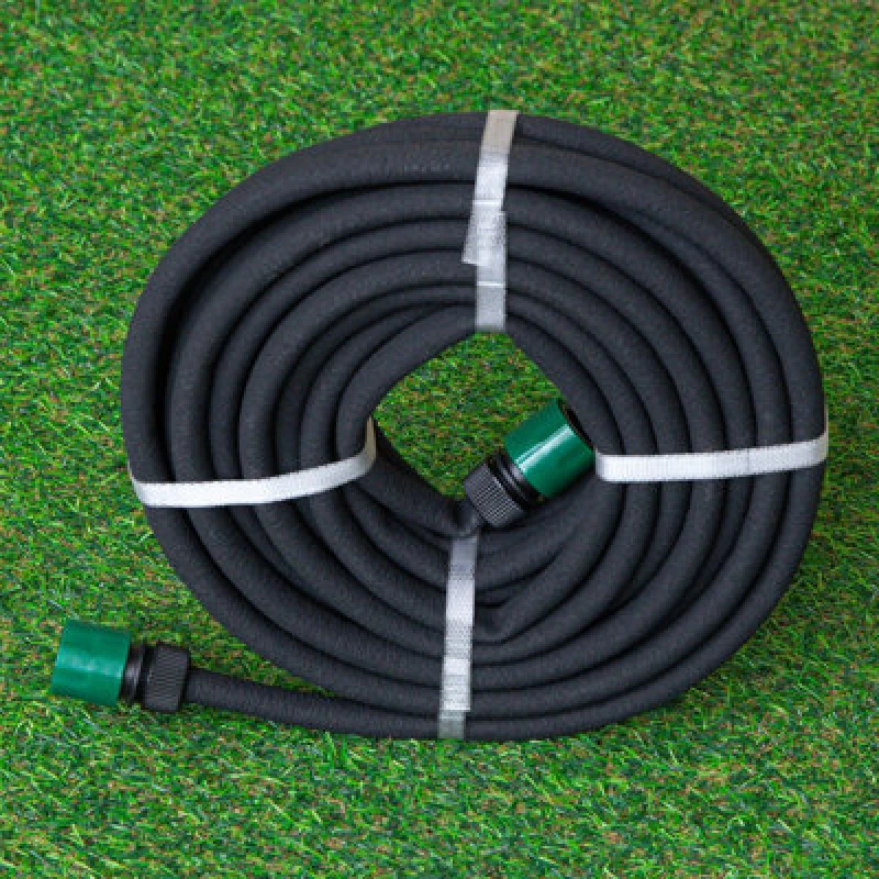 Image of Samuel Alexander 15M X 12.5mm Porous Garden Flower Bed Soaker Hose Pipe