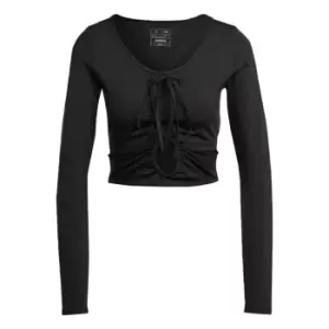 Image of adidas Training Dance Long-Sleeve Top Womens - Black
