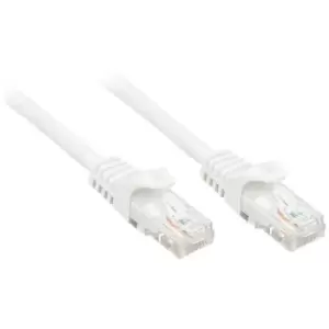 Image of LINDY 48205 RJ45 Network cable, patch cable CAT 6 U/UTP 5m White