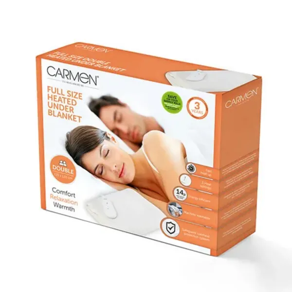 Image of Carmen Heated Under Blanket White