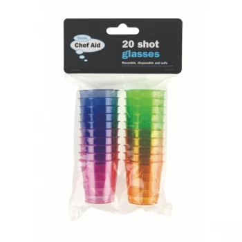 Image of Chef Aid Shot Glasses 20 Pack
