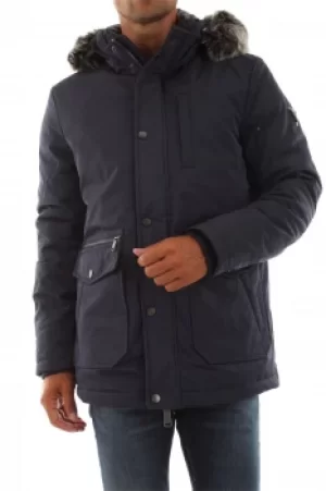 Image of GUESS Men Blue Nylon Stratified