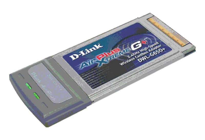 Image of D-Link NIC ENet 54Mpbs Wless PCCard 32bit 54 Mbit/s