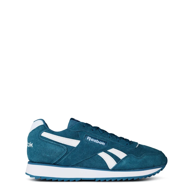 Image of Reebok Royal Glide Ripple Mens Shoes - Blue Blue 7
