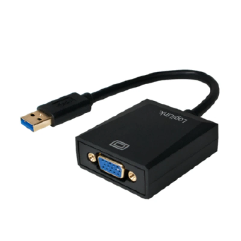 Image of LogiLink UA0231 USB graphics adapter 1920 x 1080 pixels Black