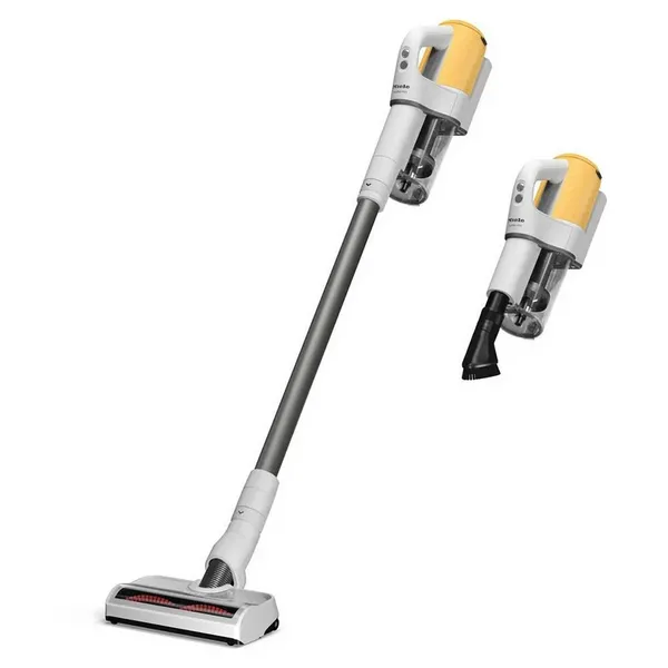 Image of Miele Duoflex HX1 Cordless Stick Vacuum Cleaner - Sunset Yellow HX1DUO Sunset yellow