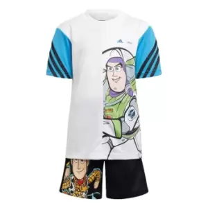 Image of adidas x Disney Toy Story Summer Set Kids - White / Pulse Blue