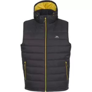 Image of Trespass Mens Franklyn Padded Warm Hooded Insulated Bodywarmer Gilet XXL- Chest 46-48' (117-122cm)