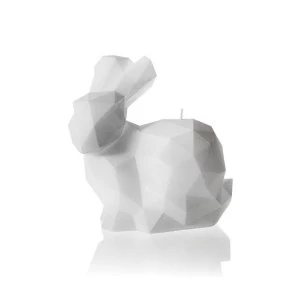 Image of White Large Rabbit Candle