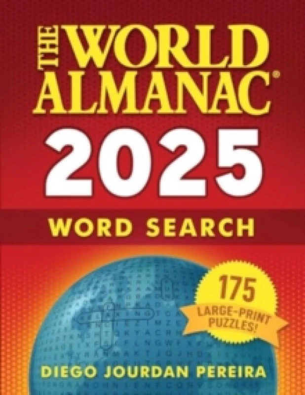 Image of The World Almanac 2025 Word Search : 175 Large-Print Puzzles! Paperback / softback