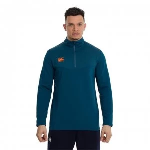 Image of Canterbury Zip Fleece Jacket Mens - Blue
